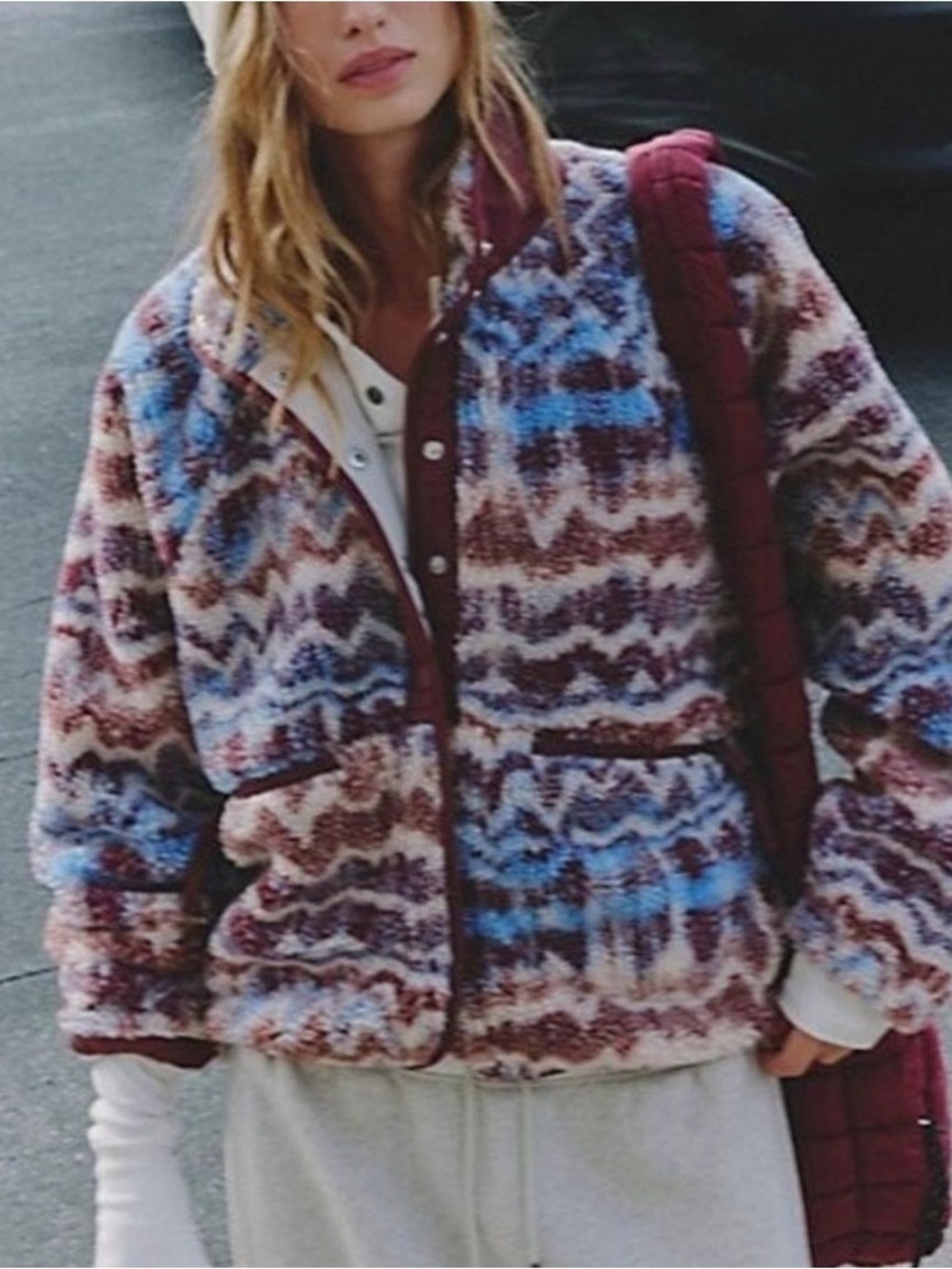 FP Movement Hit The Slopes Printed Fleece Jacket